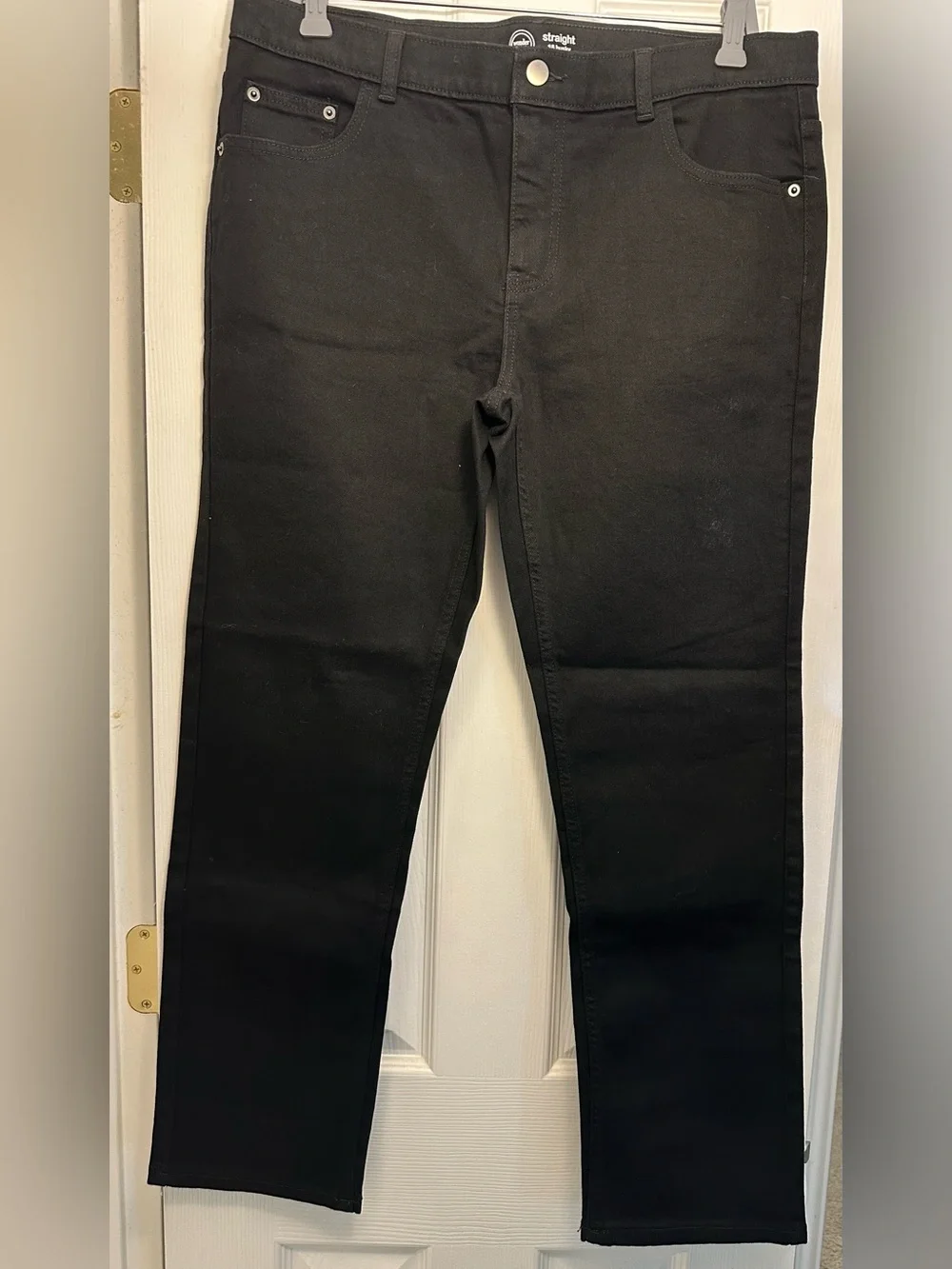 🖤🔥🖤 NWOT Wonder Nation Boys’ Black Straight Fit Jeans 16 Husky